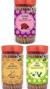 Parag Fragrances 3-in-1 Dhoop Sticks (330g)