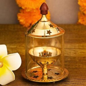 mnaonline Copper Plain Diya