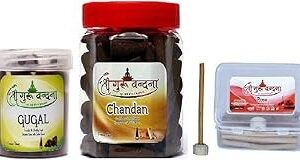 SGV Guggul Dhoop Round Box (Pack of 3)