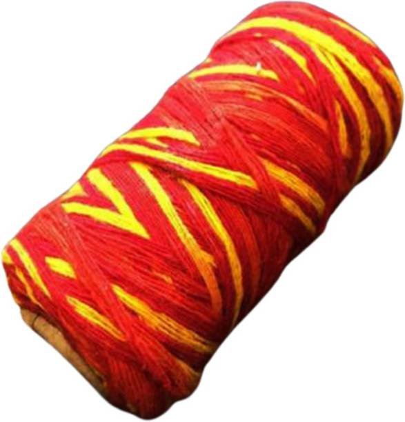 Geetanjali Services 100% Cotton Moli Dhaga - 10 Pcs