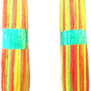 MNA Multicolor Silk Kalawa Pooja Mauli - 6 Pcs