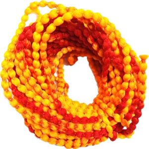 Divya Premium Silk Puja Kalawa Moli Thread - 5 Pcs
